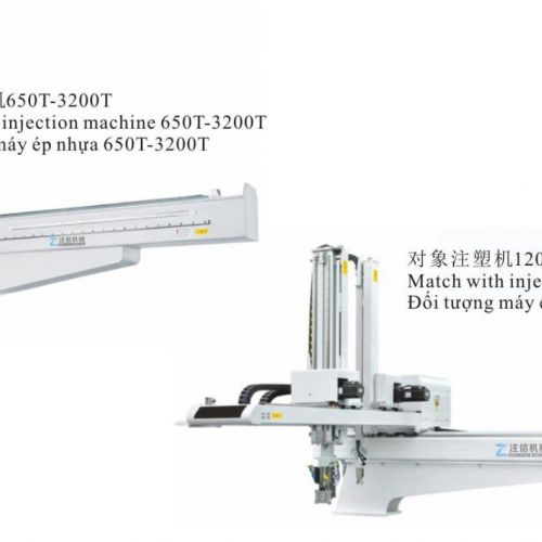 Robot 3 servo và 5 servo ngang